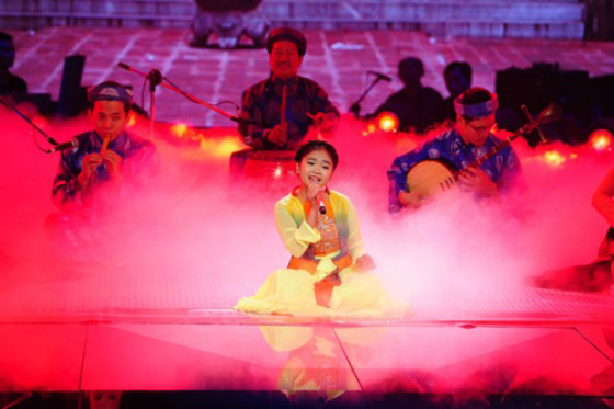 Thiện Nhân có thể hát được những bài hát dân ca các miền, những ca khúc khó ở nhiều thể loại nhạc khác nhau.